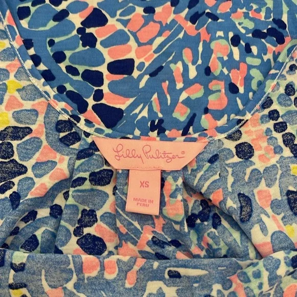 Lilly Pulitzer tank top size extra small EUC - Picture 3 of 5